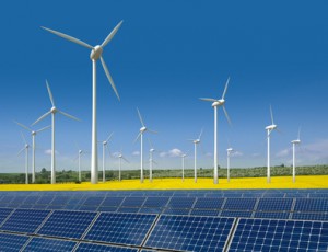 Windräder und Solarmodule Windräder und Solarmodule